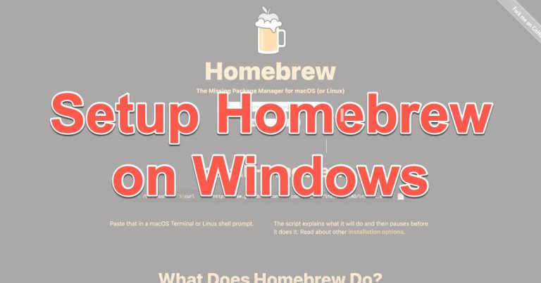 homebrew for windows 10 competitors